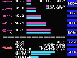 Scarlet 7 screenshot 4 for MSX
